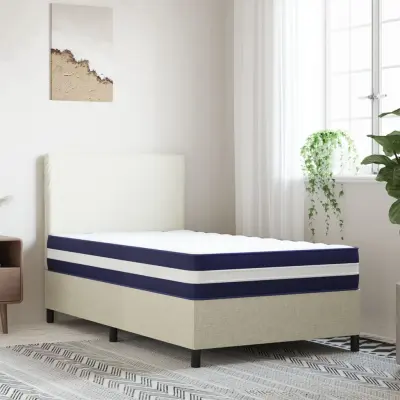 The Living Store Vzmetnica z žepkastim vzmetenjem srednje trda 80x200 cm - Vzmetnica Z Žepkastimi Vzmetmi