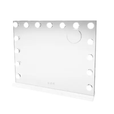 LED Bluetooth ogledalo - 58 x 46 cm