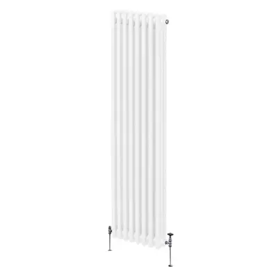 Tradicionalni radiator s 3 stebri - 1800 x 382 mm - bel