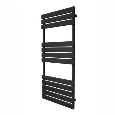 Ploski radiator za brisače – 1200 mm x 500 mm – črn