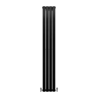 Dizajnerski ploski radiatorji Matt Black 1800 mm x 280 mm