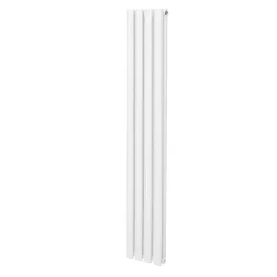 Ovalni stebričasti radiator – 1600 mm x 240 mm – bel