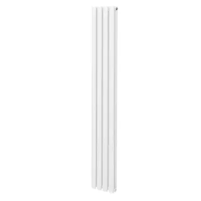 Ovalni stebričasti radiator – 1800 mm x 240 mm – bel