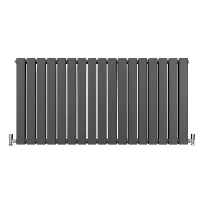 Dizajnerski ploski radiatorji antracitno sivi 600 mm x 1190 mm