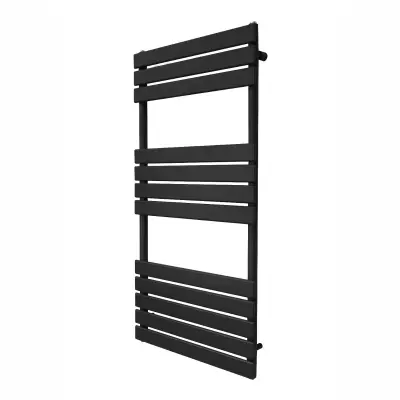 Ploski radiator za brisače – 1200 mm x 600 mm – črn
