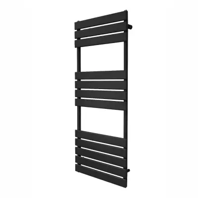 Ploski radiator za brisače – 1200 mm x 450 mm – črn