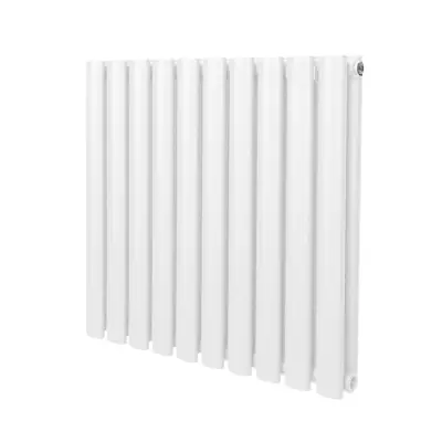 Ovalni stebričasti radiator – 600 mm x 600 mm – bel