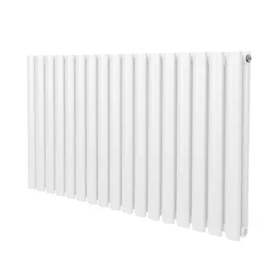 Ovalni stebričasti radiator – 600 mm x 1020 mm – bel