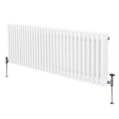 Tradicionalni radiator s 3 stebri - 600 x 1462 mm - bel