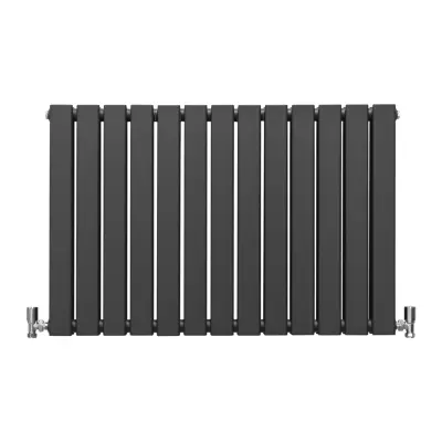 Dizajnerski ploski radiatorji antracitno sivi 600 mm x 910 mm