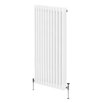 Tradicionalni radiator s 3 stebri - 1500 x 562 mm - bel