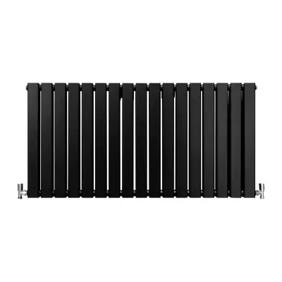 Dizajnerski ploski radiatorji Matt Black 600 mm x 1190 mm