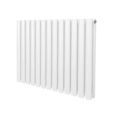 Ovalni stebričasti radiator – 600 mm x 780 mm – bel