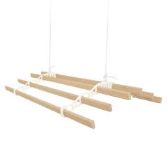 Clothing Airer stropni škripec - slonokoščena - 1,5 m