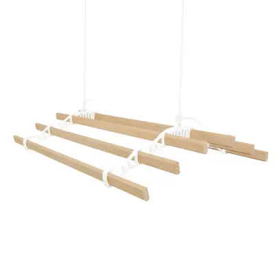 Clothing Airer stropni škripec - bela - 0,9 m