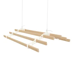 Clothing Airer stropni škripec - slonokoščena - 0,9 m