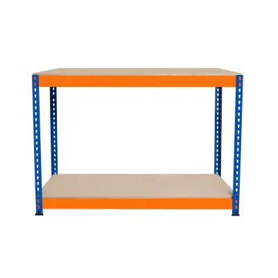 Dvostopenjska delovna miza S-Rax - 120 cm x 45 cm x 90 cm