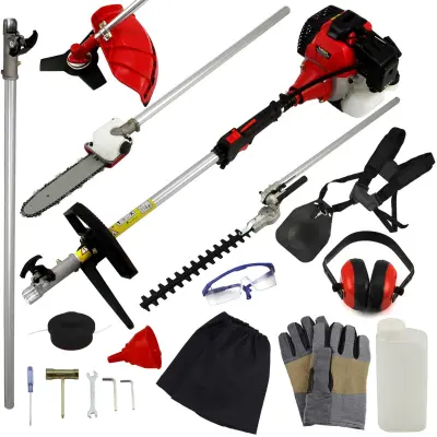 T-Mech 5 v 1 52cc bencinski vrtni rezalnik Multi Tool
