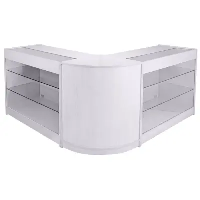 Capricorn Brilliant White Shop Set & Retail Display Set