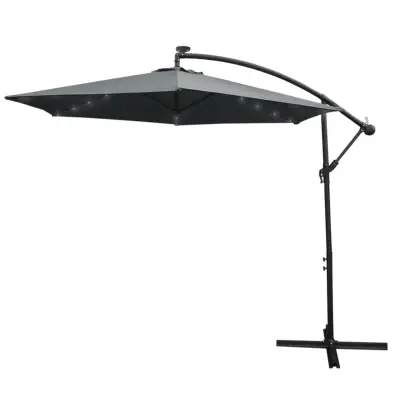 Siv 3 m LED konzolni senčnik