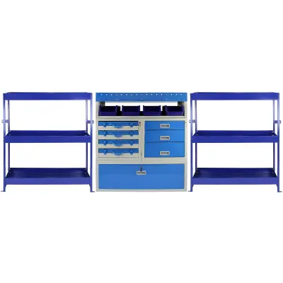 Komplet polic Monster Racking Tempest Metal Van