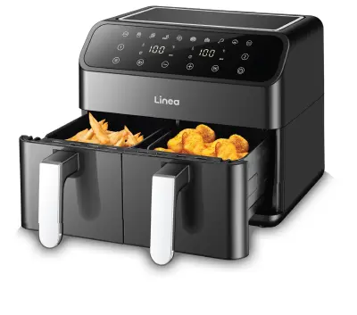 LINEA LAFD-0657, 8L, 2000W dvojni cvrtnik na vroč zrak