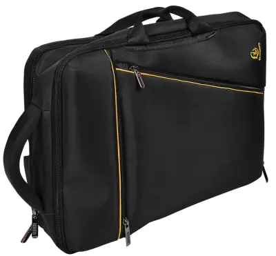 EXACOMPTA torba za prenosnike Dual EXACTIVE, poliester, črna