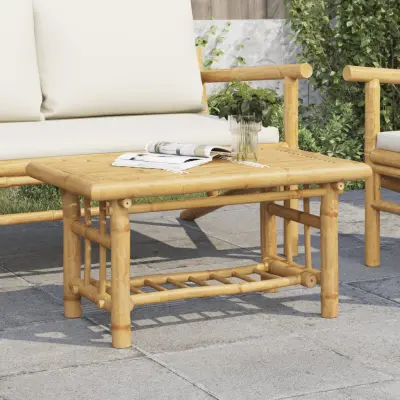 The Living Store Klubska mizica 70x45x36 cm bambus - Klubska Mizica