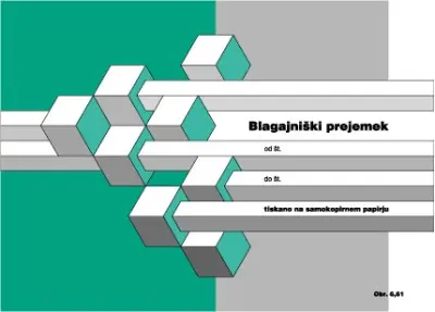 Obrazec 6,61 blagajniški prejemek a5