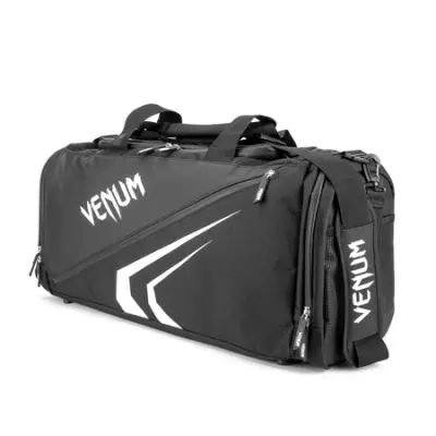 Venum Trainer Lite Evo Sports Bag, Black/White - Universal