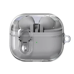 Zaščitna torbica za Samsung Galaxy Buds 3/Buds 3 Pro z obeskom za ključe Grey