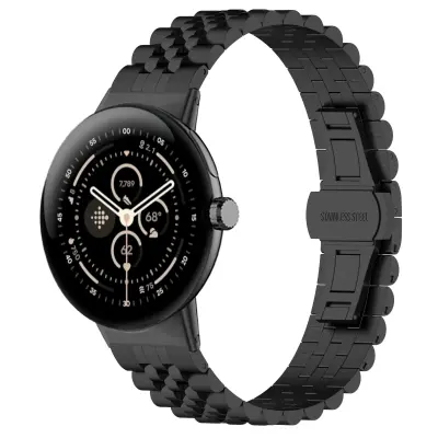 Google Pixel Watch3 45 mm pašček iz nerjavečega jekla Black