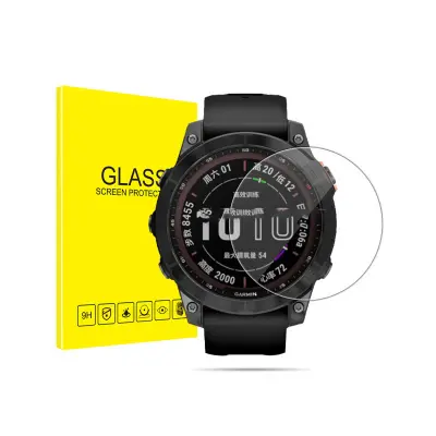 Zaščita zaslona Garmin Fenix 6S Pro, 2 paketa kaljenega stekla