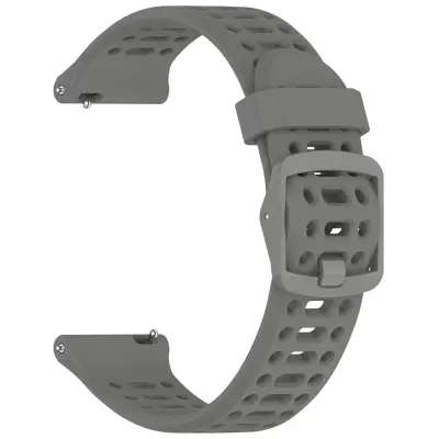 Silikonski dvobarvni pas za uro COROS Grey 20 mm