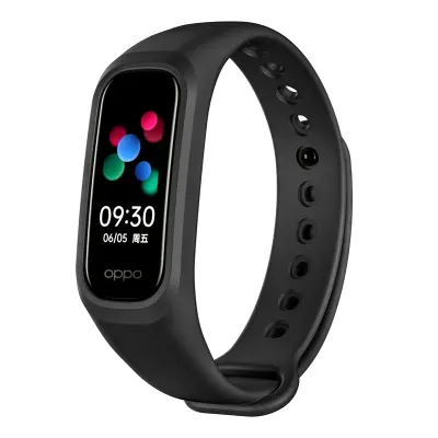 Silikonski pašček za uro za pas Oppo/OnePlus Black