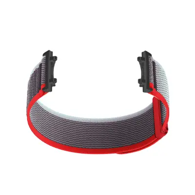 Rdeče-siv najlonski pašček za uro za Amazfit T-rex 3 Red