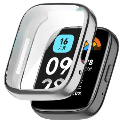 Galvanizirano srebrno ohišje za Redmi Watch 3 Lite Silver