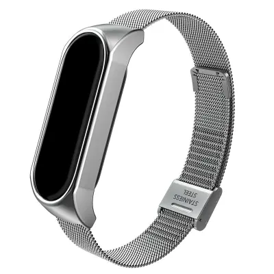Kovinski trak za Xiaomi Mi Band 3/4/5/6 Silver