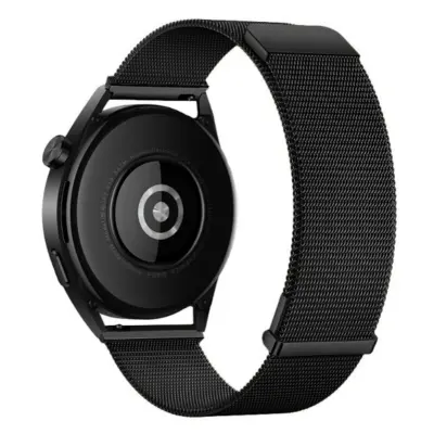 20 mm kovinski pašček za uro za Huawei Watch 4/Watch 4 Pro Black