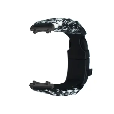 Črno-bel maskirni pas za uro za Amazfit T-Rex 3 Black&White