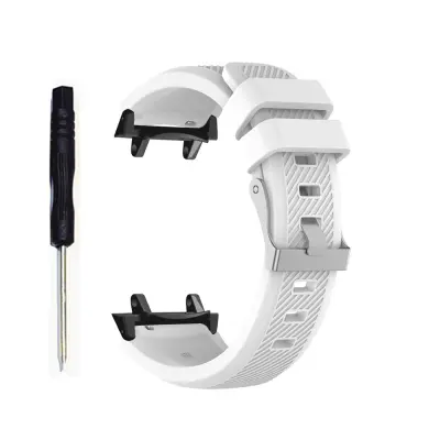 Bel silikonski pašček za uro za Amazfit T-Rex 3 White
