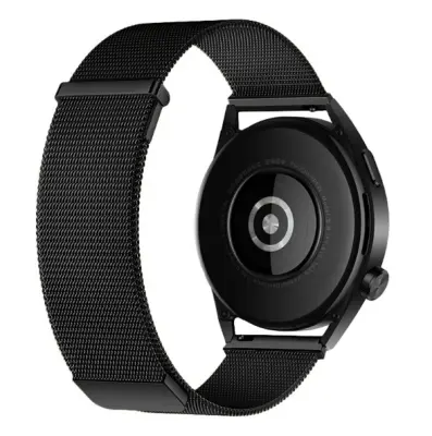 22 mm kovinski pašček za uro za Huawei Watch 4/Watch 4 Pro Black