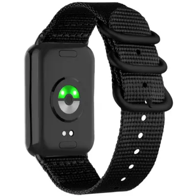 Najlonski pašček za uro za Xiaomi Mi Band 8 Pro Black