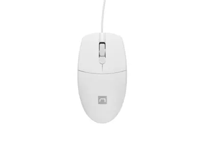 Raton Natec Ruff 21000DPI OPTICO Blanco