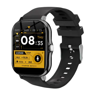 Pametna ura s klicem Bluetooth in sledilnikom telesne pripravljenosti Black