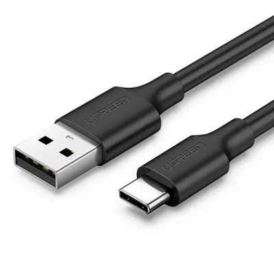 USB - USB-C Quick Charge 3.0 3A 0,25 m adapterski kabel, črn