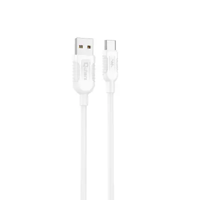 Kabel Qcharx Athens USB v tip C 3A 18 W (1 m) bel PVC
