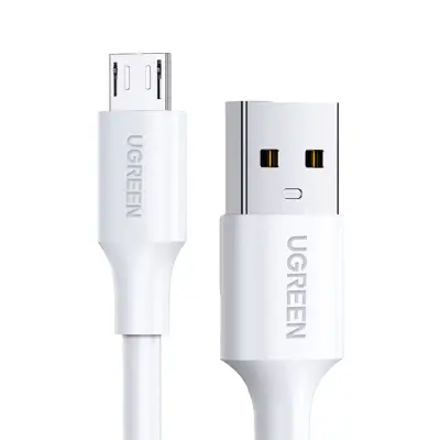 PVC kabel USB0-A - microUSB 480 Mb/s 0,5m bel
