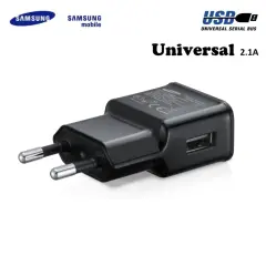 Samsung ETA-U90EBE univerzalni USB vtič 2A polnilec za telefon in tablico črn