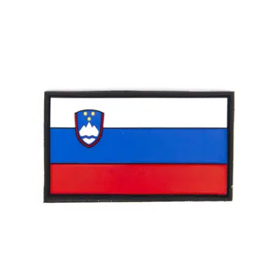 Patch z ježkom, slovenska zastava